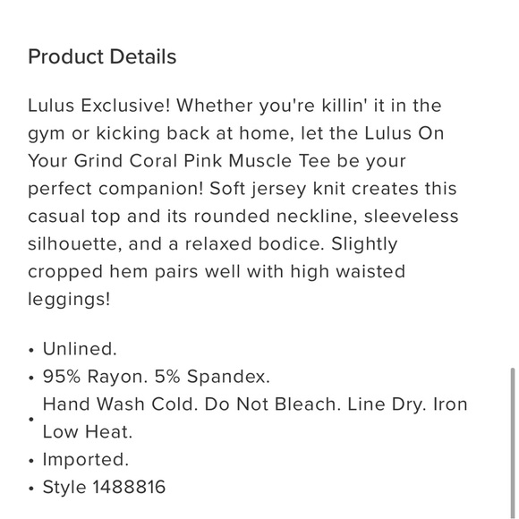 Lulus On Your Grind muscle tank - Picture 13 of 14